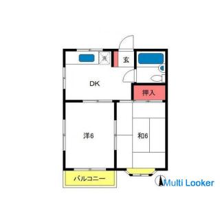 [☆ Security deposit key money brokerage fee 0 ☆] JR Tohoku Main Line Toro 8 minutes walk ☆ 2nd dayli