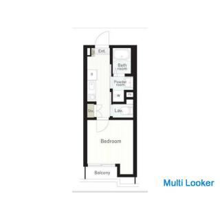 [☆ Security deposit and key money brokerage fee 0 ☆] 7 minutes walk from Shimo-itabashi on the Tobu-