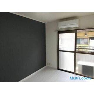 Initial cost 50,000 yen pack! 1K No brokerage fee ☆ No monthly rent! A 10-minute walk from Keio Line
