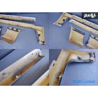 Rare parts! !! Mazda Genuine FC3S RX-7 RX7 Side Step Side Skirt Left and Right Set Silver 4 Piece