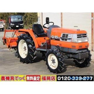 Kubota Tractor GL25 25hp Power Steering 4WD Automatic Horizontal Double Speed Reverse Auto Hitch [Ag