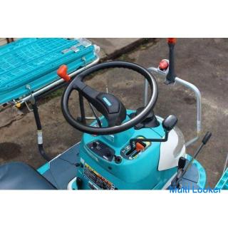 Kubota Rice Transplanter Newell Star Pop 4-row Plant SPU450P 9.7 horsepower Leveling Rotor Backup Go