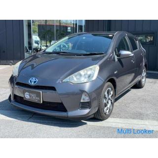 Toyota Aqua 1.5 S Genuine SD Navi One Seg TV Bluetooth (Gray)