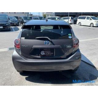 Toyota Aqua 1.5 S Genuine SD Navi One Seg TV Bluetooth (Gray)