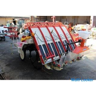 Yanmar rice transplanter 5-row planting VP5 with fertilizer GS1A [Agricultural equipment deck] [Fuku