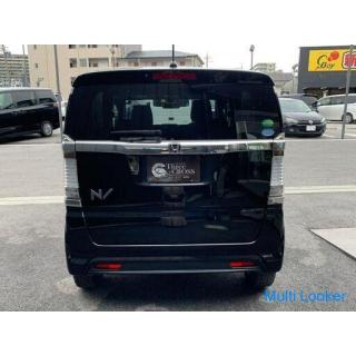 Honda N-BOX Slash 660 G Turbo A Package Gathers Memory Navi One Seg TV (Black)
