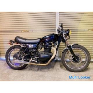 Kawasaki 250TR cafe racer specification can be delivered. Payment can be made by cash or transfer.