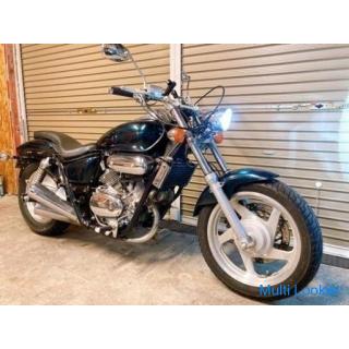 Honda Magna 250 can be delivered. Payment can be made by cash or transfer. Green
