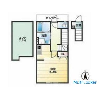 Newly built / happy top floor / corner room / with bicycle parking lot