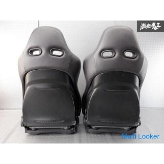Rare! !! RECARO STI SP-JJ semi-bucket leather seat with manual pump left and right set GC8 GF8 Impre