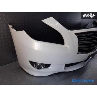 Nissan Genuine Y51 KY51 Fuga 370GT Type S Previous term 2011 Front bumper 62022 1MK0H QAA / Crystal 