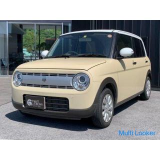 Suzuki Alto Lapin 660 X Genuine memory navigation Full-segment terrestrial digital TV (ivory). In-ho