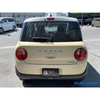 Suzuki Alto Lapin 660 X Genuine memory navigation Full-segment terrestrial digital TV (ivory). In-ho