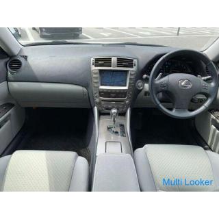 Lexus IS250 Spindle grill Genuine HDD navigation (White Pearl Crystal Shine). In-house loan No guara