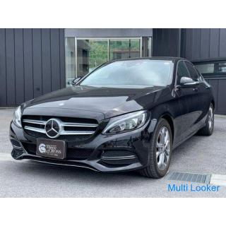 Mercedes-Benz C-Class C180 Avantgarde One Owner Genuine Navi Full Seg Digital Terrestrial TV (Black)