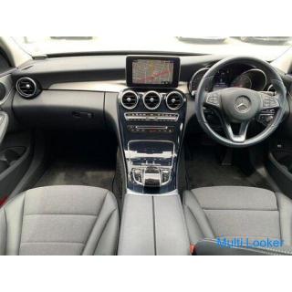 Mercedes-Benz C-Class C180 Avantgarde One Owner Genuine Navi Full Seg Digital Terrestrial TV (Black)