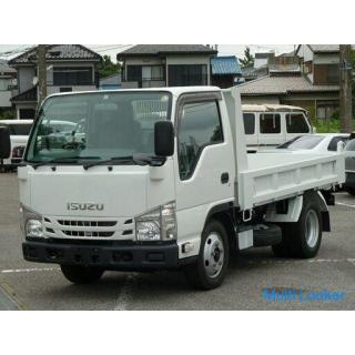 2015 Isuzu Elf Full Flat Low 2t Dump 5mt ASR HSA Maximum Load 2000 kg Gross Vehicle Weight 4845 kg (
