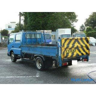 2010 Dyna 2 ton flat long W cab power gate Gross vehicle weight less than 7.5t (5190kg) 2 ton loadin