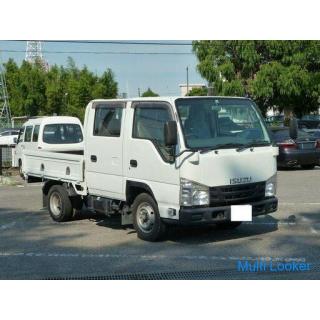 2015 Isuzu Elf 1.5 ton flat W cab 1.5 ton loading ETC AT keyless