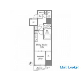 Near the station! Newly built 1DK ☆ Immediate move-in is OK