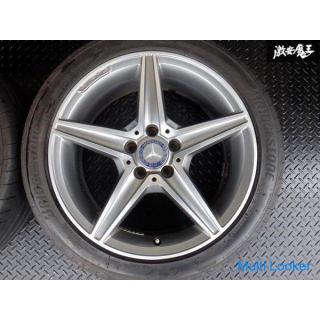 Mercedes-Benz genuine W205 C200 Avantgarde AMG line previous term 18 inch 7.5J +44 8.5J +49 5 holes 