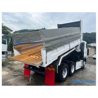 2013 Hino Profia dump L gate model QKG-FS1EKAA Maximum load capacity 8,700 kg 860.000 km Horsepower 