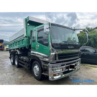 2006 Isuzu Giga dump model PJ-CXZ51K6 horsepower 370ps 700.000 km maximum load capacity 9.200 kg