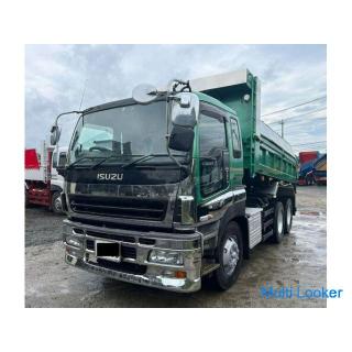 2006 Isuzu Giga dump model PJ-CXZ51K6 horsepower 370ps 700.000 km maximum load capacity 9.200 kg