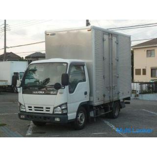 2006 Isuzu Elf 1.9 ton aluminum van Gross vehicle weight less than 5t Cargo interior height 235cm AC