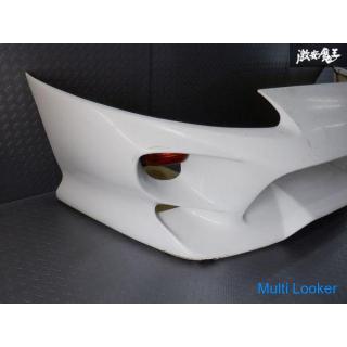 Rare! ! VeilSide JZA80 Supra 2JZ-GTE aero FRP front bumper white with blinker