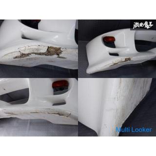 Rare! ! VeilSide JZA80 Supra 2JZ-GTE aero FRP front bumper white with blinker
