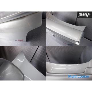 Subaru genuine GDB Impreza late trunk panel rear spoiler with large wing rear Subaru emblem silver
