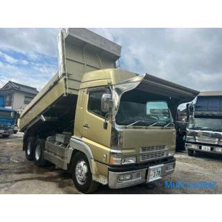 [With vehicle inspection] 1997 Mitsubishi Fuso Super Great dump model KC-FV511JXD 7 speed 2 differen