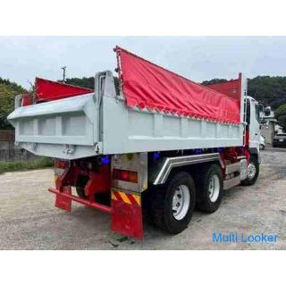 [With vehicle inspection] 2011 Hino Profia dump model LKG-FS1EKAA Maximum load capacity 9,000 kg Shi