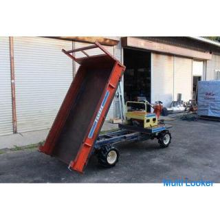 Tanaka Truck DP-4WDX Hydraulic Dump 4WD Passenger Truck Gasoline 8HP Loading 500kg [Agricultural Equ