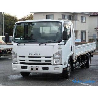 2008 Isuzu Elf 3 tons super long wide 6MT ETC left electrical mirror ASR