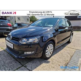 VW Polo 6R 1.2l *TÜV-07.25*air conditioning-automatic*navigation*3. hand*USB*