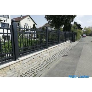 Recinzioni per cancelli scorrevoli per recinzioni da giardino in tutta la Germania