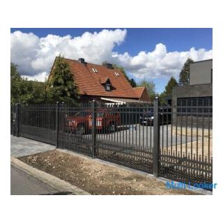 Sliding gates fence garden fence fences all over Germany