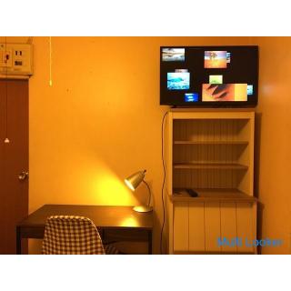 【大崎アパートメント】玄関から品川、渋谷駅まで電車で10分で行ける便利な物件です。