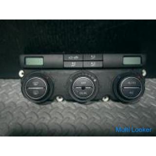 VW Scirocco ABA-13CAV Air conditioner switch panel