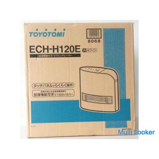 TOYOTOMI 加湿セラミックファンヒーター ECH-H120E 白 メーカー保証1年付き！