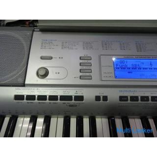 ◆CASIO/カシオ◆電子ピアノ　CTK-4000　キーボード　61鍵盤　スタンド付き　楽器　動作確認済み　中古