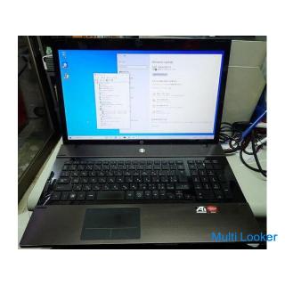 中古 HP ノートパソコン ProBook 4720S P4600 メモリ4GB Win10 SSD240GB 17.3インチ(1600x900)