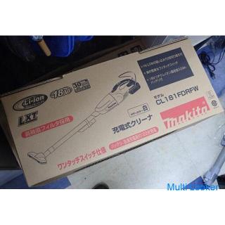 Makita マキタ 充電式クリーナー （バッテリ、急速充電器付）CL181FDRFW 新品