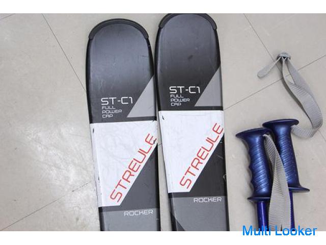 19年秋冬モデル STREULE スキー板ビンディング付属 20 ST-C1 150cm  