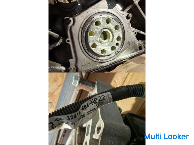 ホンダ純正 EG6 シビック SiR B16A エンジン 本体 VTEC 実動外し 補器