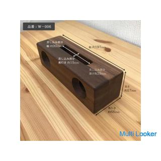 木製 iPhone用 スピーカー ウォールナット