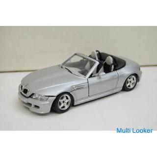 burago BMW M ロードスター 模型 シルバー 1996 フィギュア イタリア製 ブラーゴ オープンカー ROADSTER