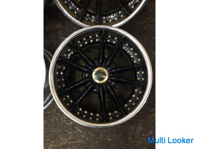 ENKEI AEGIS エンケイ 社外ホイール 17インチ 4本 8J4HPCD114.3+25 深